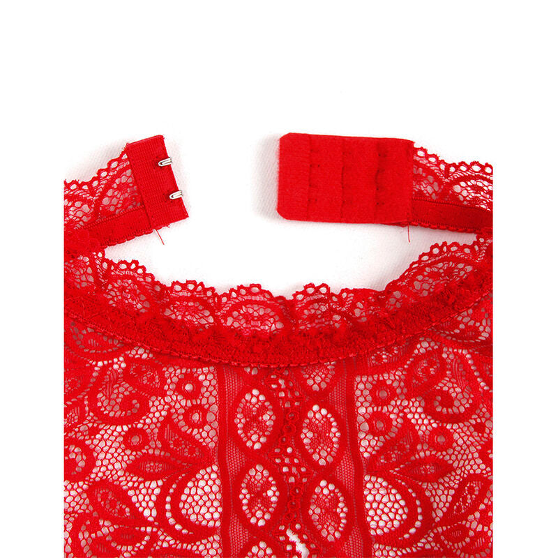 SUBBLIME - 953881 BODY COUPE OUVERTE ROUGE L/XL - Sensualia
