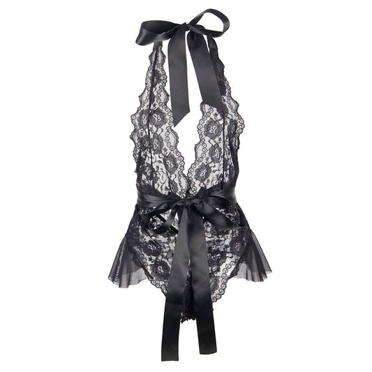 SUBBLIME - 930806 BODY SEXY À VOLANTS NOIR S/M - Sensualia