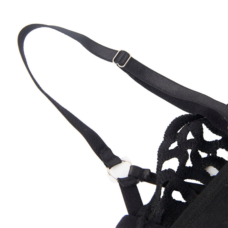 SUBBLIME - 954055 BODY SEXY EN DENTELLE NOIR S/M - Sensualia