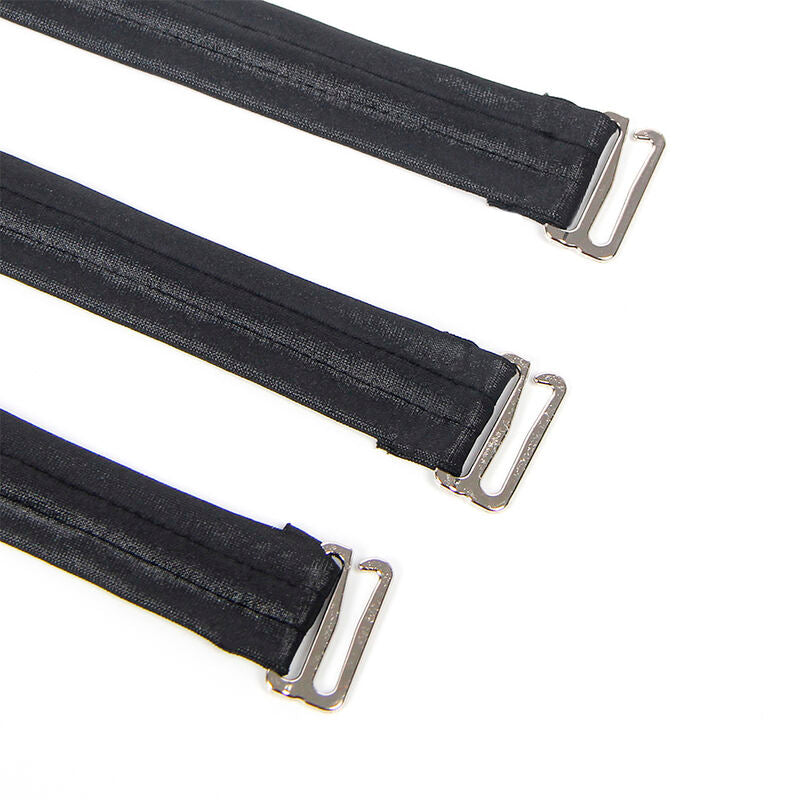 SUBBLIME - 954413 BODY BONDAGE EN CUIR NOIR L/XL - Sensualia