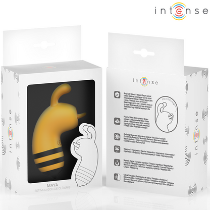 INTENSE - MAYA STIMULATEUR ABEILLE JAUNE/NOIR - Sensualia