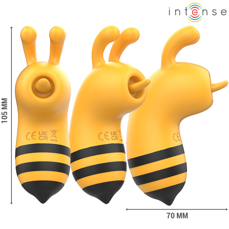 INTENSE - MAYA STIMULATEUR ABEILLE JAUNE/NOIR - Sensualia