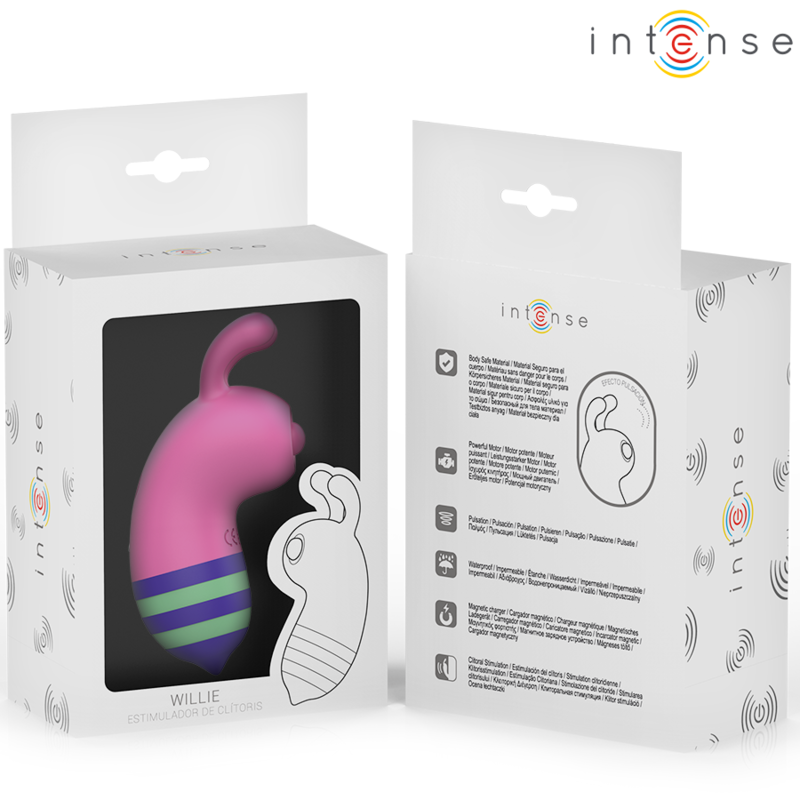INTENSE - WILLIE STIMULATEUR ABEILLE ROSE/VERT - Sensualia