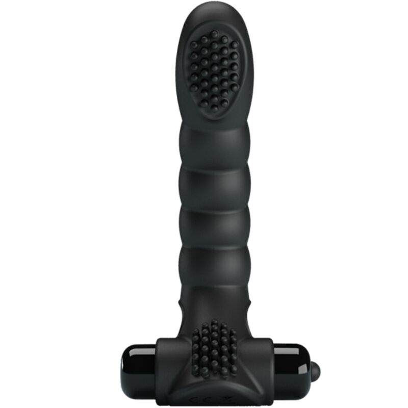 PRETTY LOVE - VIBRATEUR DOIGT ALEXANDER 10 VIBRATIONS NOIR - Sensualia