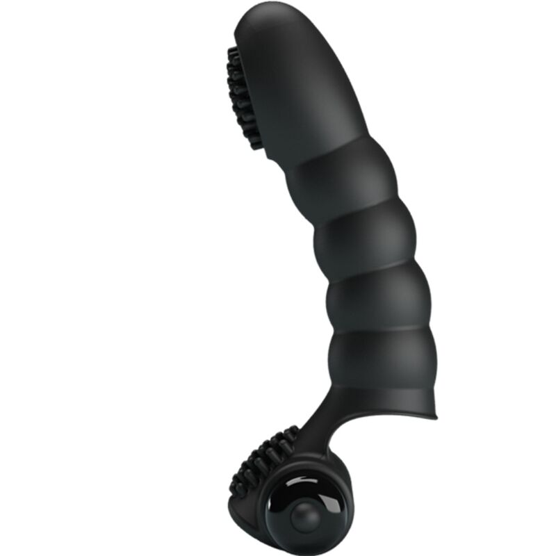 PRETTY LOVE - VIBRATEUR DOIGT ALEXANDER 10 VIBRATIONS NOIR - Sensualia