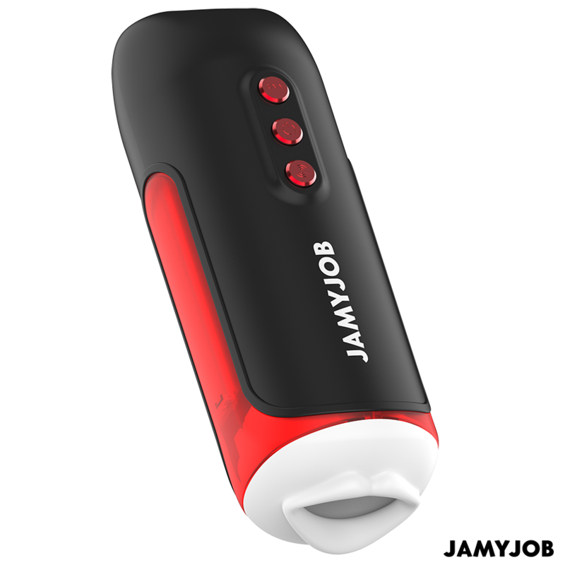 JAMYJOB - MASTURBATEUR BOUCHE AUTOMATIQUE BLAZE 5 MODES D'ASPIRATION ET DE VIBRATION - Sensualia