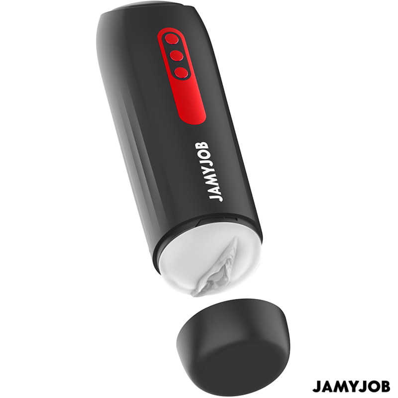 JAMYJOB - MASTURBATEUR VAGIN AUTOMATIQUE PHANTOM 5 MODES D'ASPIRATION ET DE POUSSÉE - Sensualia