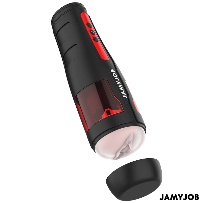 JAMYJOB - MASTURBATEUR VAGIN AUTOMATIQUE CYCLONE 10 MODES DE ROTATION ET DE POUSSÉE - Sensualia