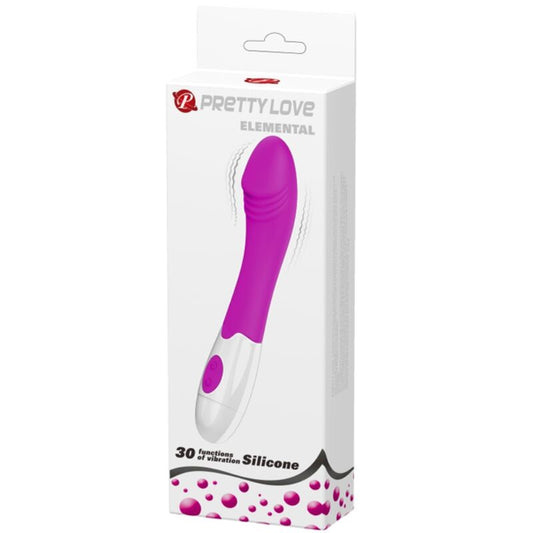 PRETTY LOVE - VIBRATEUR ELEMENTAL 30 MODES DE VIBRATION VIOLET - Sensualia