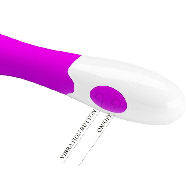 PRETTY LOVE - VIBRATEUR ELEMENTAL 30 MODES DE VIBRATION VIOLET - Sensualia