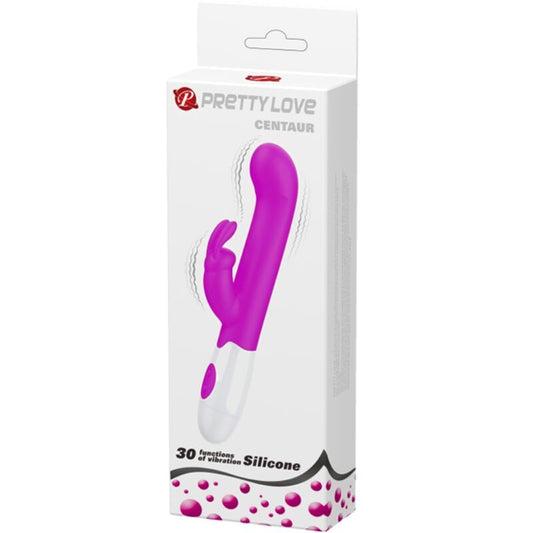 PRETTY LOVE - VIBRATEUR CENTAURE LAPIN 30 MODES DE VIBRATION VIOLET - Sensualia