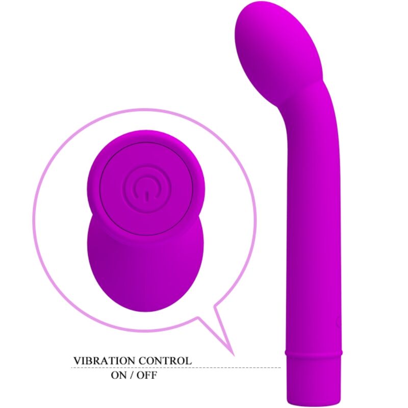 PRETTY LOVE - VIBRATEUR POINT G LOGAN 10 VIBRATIONS VIOLET - Sensualia