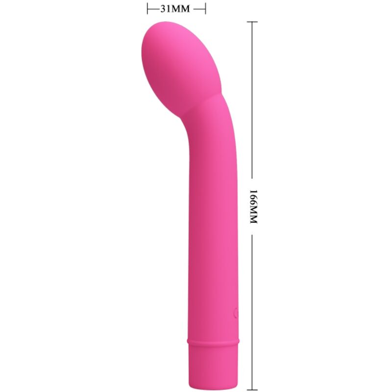 PRETTY LOVE - VIBRATEUR POINT G LOGAN 10 VIBRATIONS ROSE - Sensualia