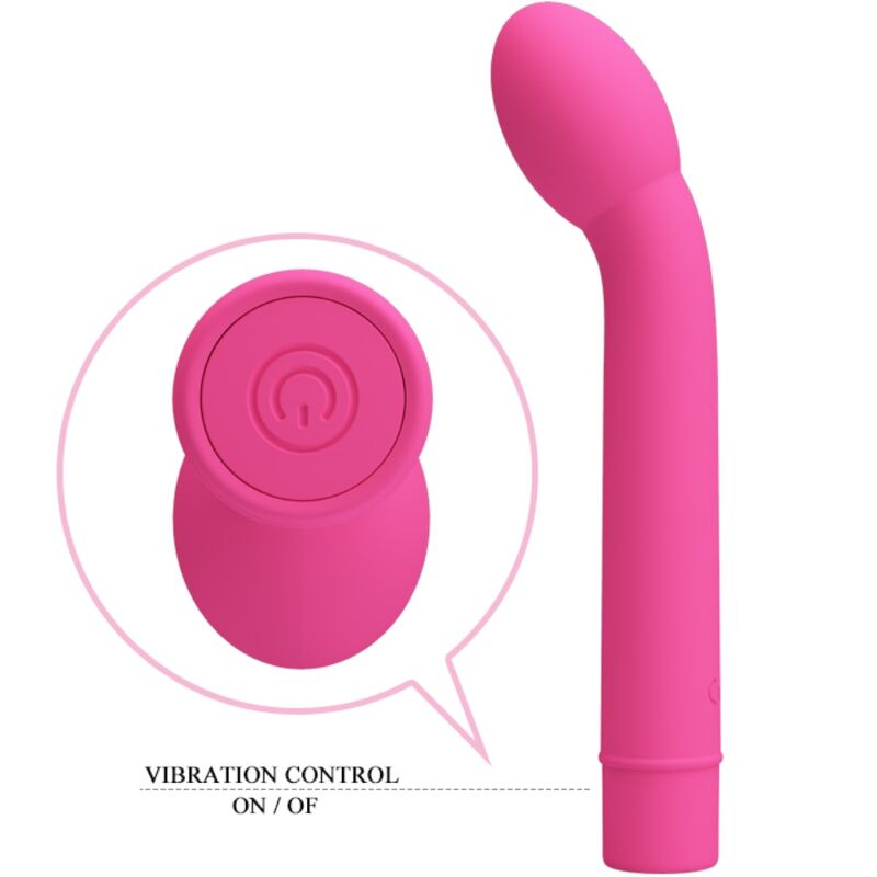 PRETTY LOVE - VIBRATEUR POINT G LOGAN 10 VIBRATIONS ROSE - Sensualia