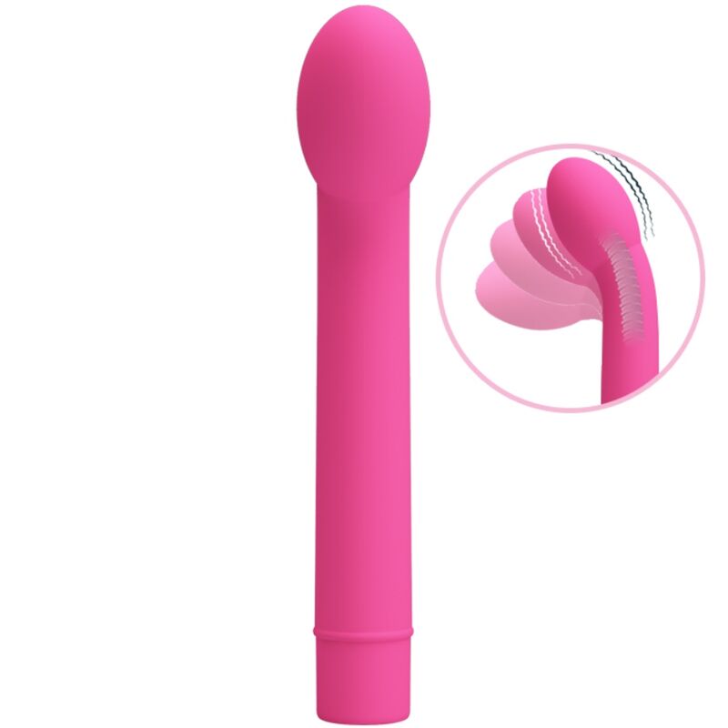 PRETTY LOVE - VIBRATEUR POINT G LOGAN 10 VIBRATIONS ROSE - Sensualia