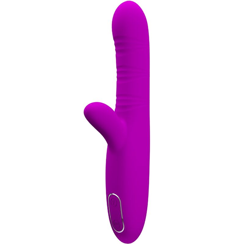 PRETTY LOVE - VIBRATEUR MULTIFONCTION ANGELIQUE + STIMULATEUR DE CLITORIS VIOLET - Sensualia