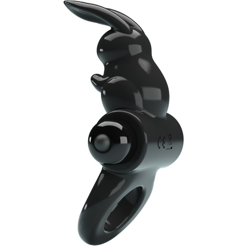 PRETTY LOVE - ANNEAU VIBRATEUR EXCITANT RABBIT 10 VIBRATIONS NOIR - Sensualia