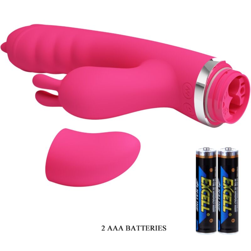 PRETTY LOVE - VIBRATEUR LAPIN MULTIFONCTION PHOENIX ROSE - Sensualia