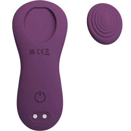 PRETTY LOVE - MANE LAY ON MASSEUR DE CLITORIS 10 VIBRATIONS TÉLÉCOMMANDE VIOLET - Sensualia