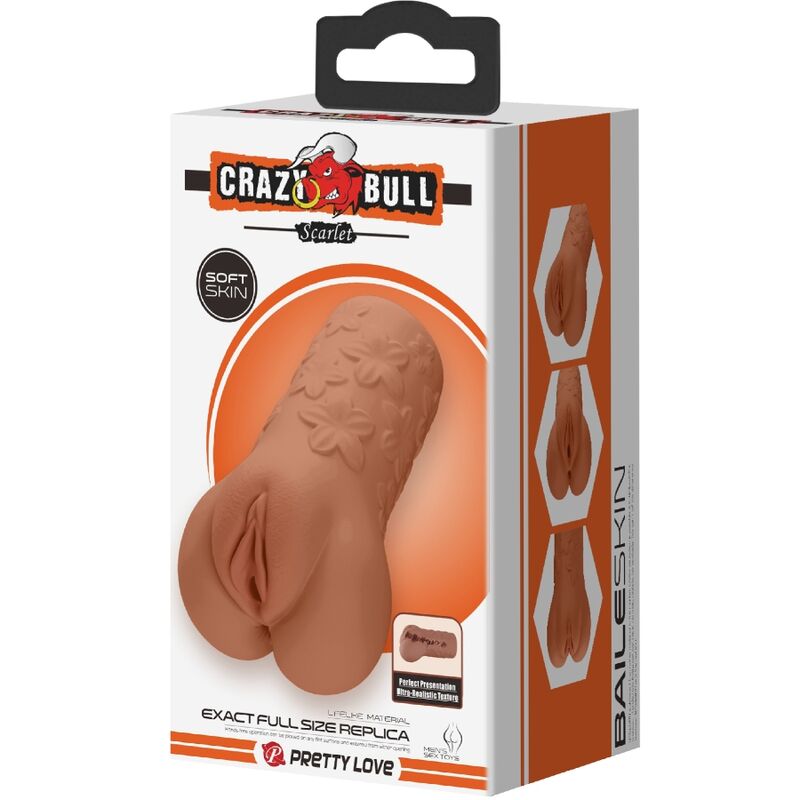 CRAZY BULL - DESSIN DE VAGIN ET D'ANUS ÉCARLATE AVEC CHAIR DE FLEURS - Sensualia