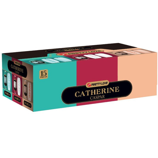 PRETTY LOVE - CASPAR PACK 15 DIFFÉRENTS MASCRUBATEURS HOMMES - Sensualia