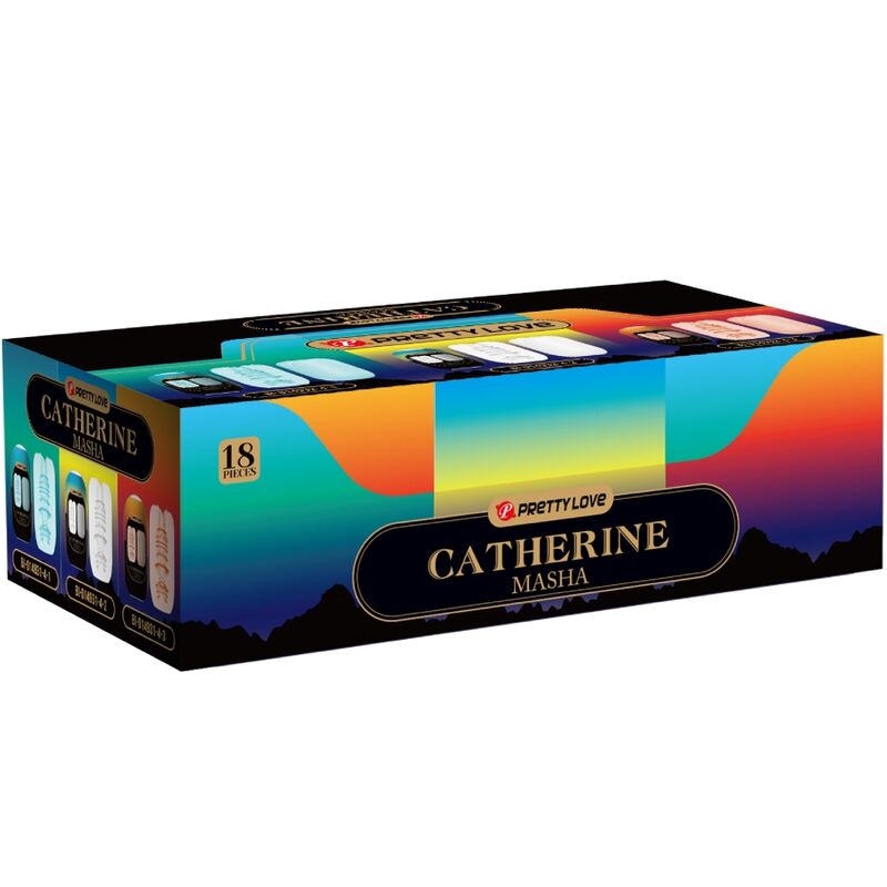 PRETTY LOVE - MASHA PACK 18 DIFFÉRENTS MASCRUBATEURS HOMMES - Sensualia