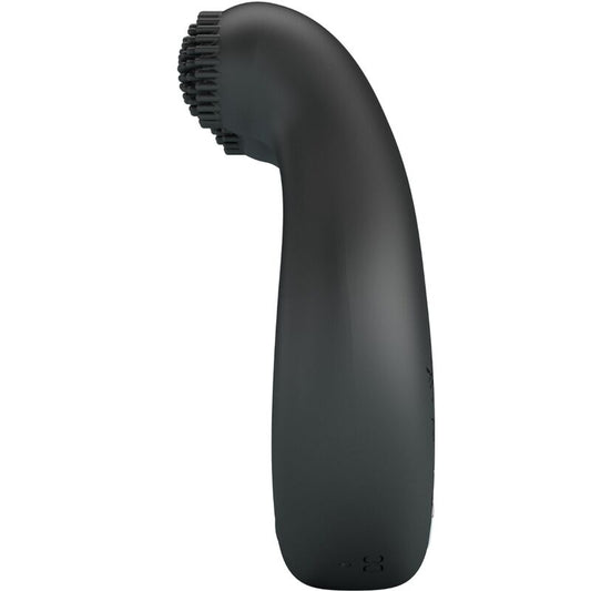 PRETTY LOVE - ANNEAU VIBRANT DAHLIA + STIMULATEUR DE CLITORIS 12 VIBRATIONS NOIR - Sensualia