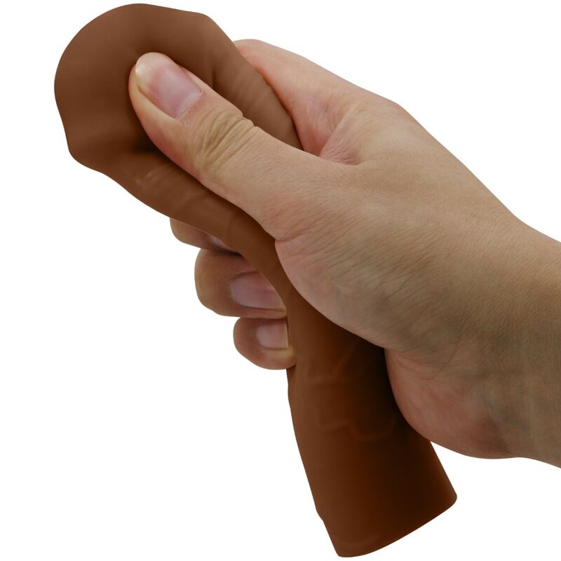 PRETTY LOVE - MANCHON DE PÉNIS NILE AVEC EXTENSION DE 2,5 CM MULÂTRE - Sensualia