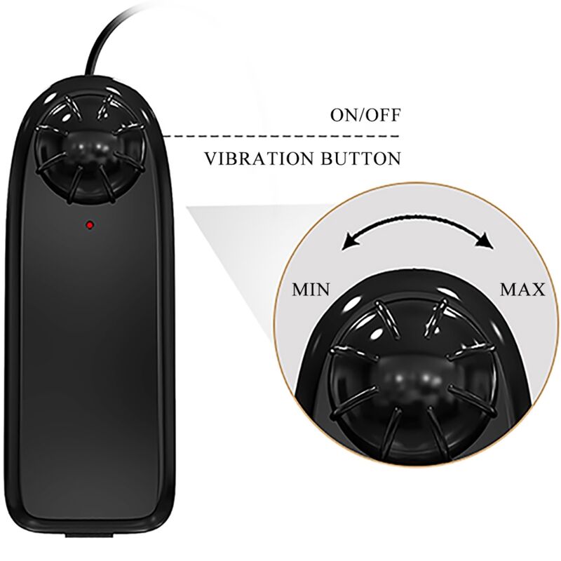 BAILE - CATOBLEPAS VIBRATEUR RÉALISTE 20,6 CM FLESH TÉLÉCOMMANDE - Sensualia