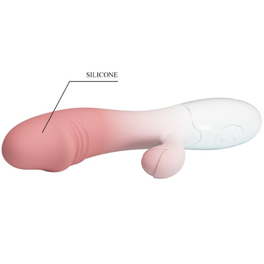 PRETTY LOVE - VIBRATEUR SNAPPY RABBIT 30 VIBRATIONS ROSE - Sensualia