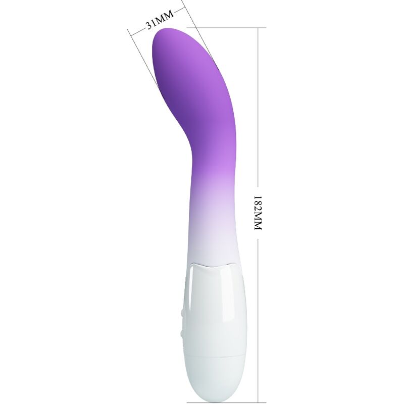 PRETTY LOVE - VIBRATEUR POINT G BISHOP 30 VIBRATIONS VIOLET - Sensualia
