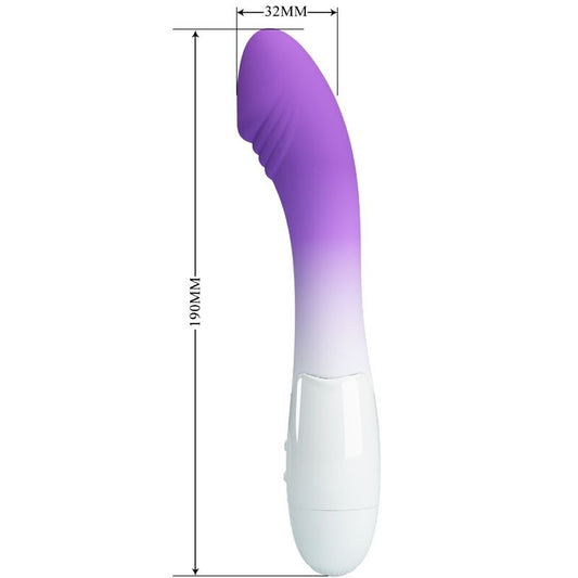 PRETTY LOVE - VIBRATEUR ELEMENTAL POINT G 30 VIBRATIONS VIOLET - Sensualia