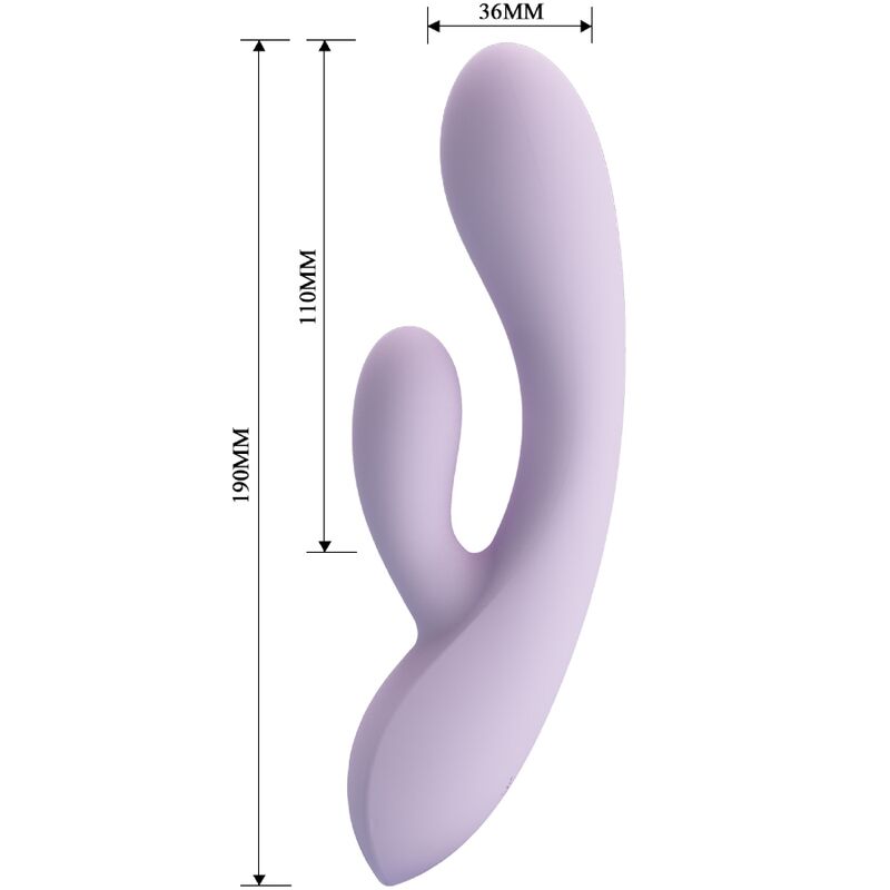 PRETTY LOVE - VIBRATEUR ROSOLYN RABBIT 10 VIBRATIONS VIOLET - Sensualia