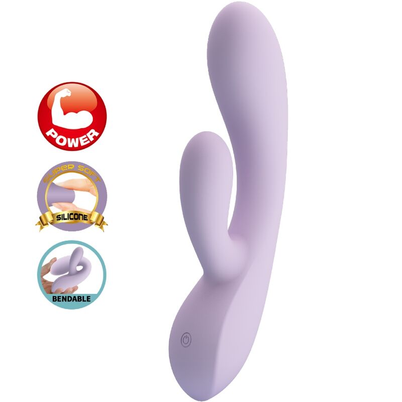 PRETTY LOVE - VIBRATEUR ROSOLYN RABBIT 10 VIBRATIONS VIOLET - Sensualia