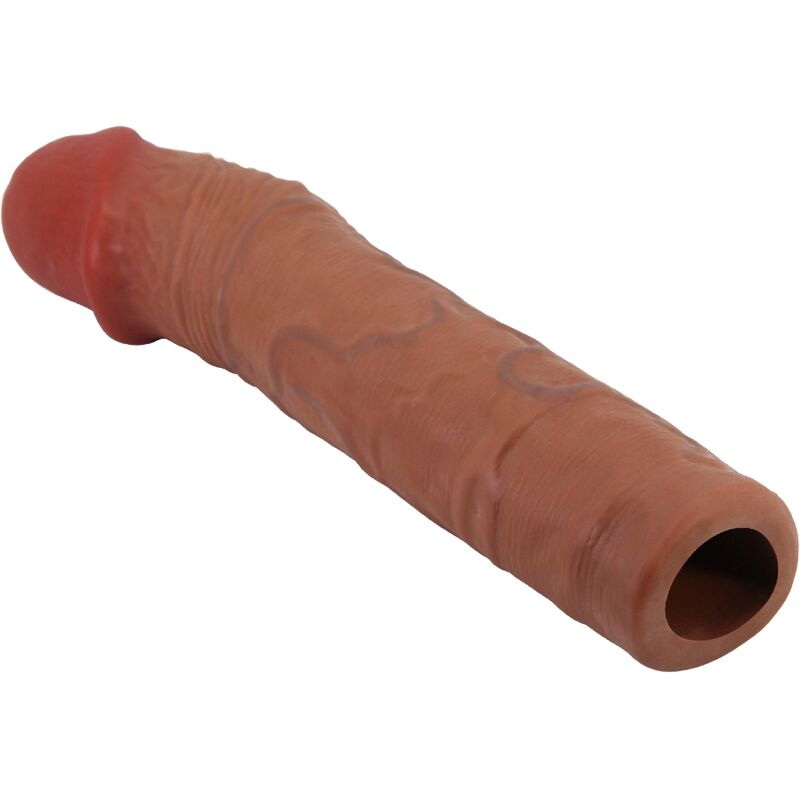 PRETTY LOVE - MANCHON DE PÉNIS CHELSEA AVEC EXTENSION DE 7,6 CM MULATTO - Sensualia