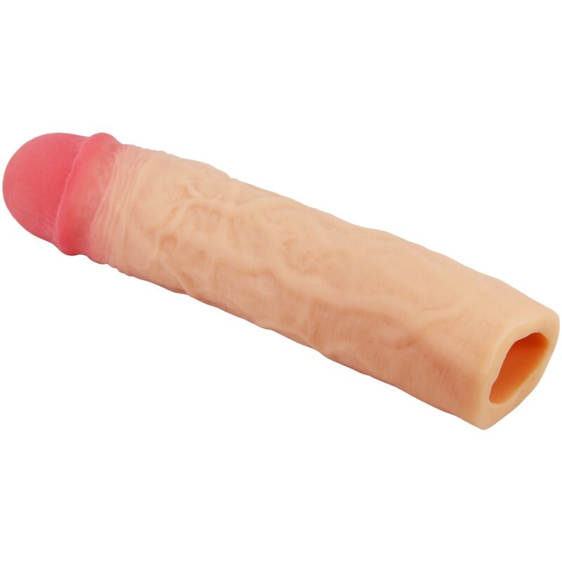 PRETTY LOVE - MANCHON DE PÉNIS DEREK AVEC EXTENSION DE 7,6 CM DE CHAIR - Sensualia