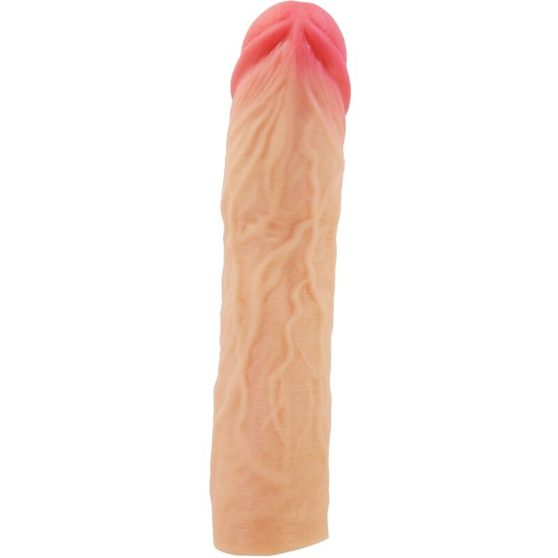 PRETTY LOVE - MANCHON DE PÉNIS DEREK AVEC EXTENSION DE 7,6 CM DE CHAIR - Sensualia