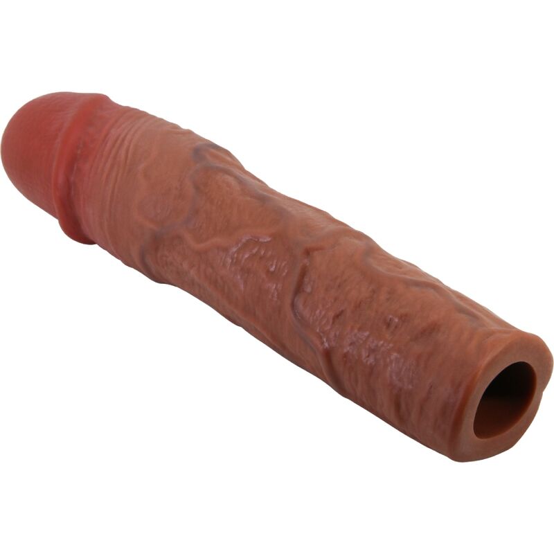 PRETTY LOVE - STEVENSON MANCHON DE PÉNIS AVEC EXTENSION DE 7,6 CM MULÂTRE - Sensualia