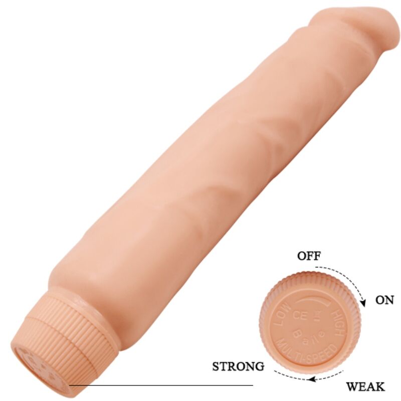 BAILE - JACK VIBRATEUR RÉALISTE 26 CM CHAIR - Sensualia