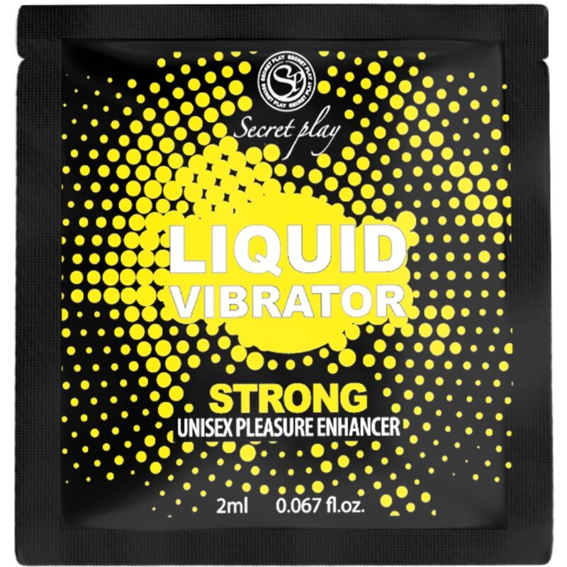SECRETPLAY - VIBRATEUR UNIDOSE LIQUIDE FORT 2 ML - Sensualia