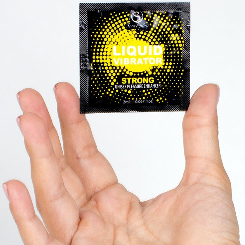 SECRETPLAY - VIBRATEUR UNIDOSE LIQUIDE FORT 2 ML - Sensualia