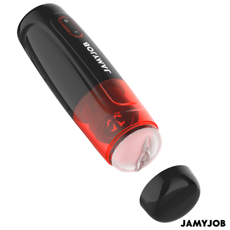 JAMYJOB - MASTURBATEUR VAGIN AUTOMATIQUE STORM 10 MODES DE ROTATION ET DE POUSSÉE - Sensualia