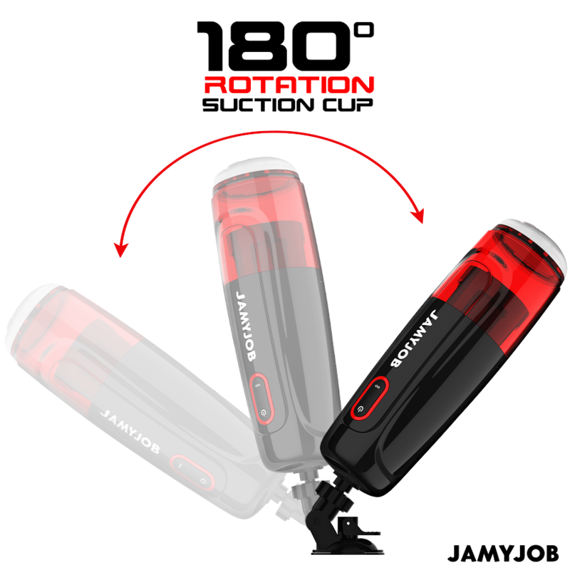 JAMYJOB - MASTURBATEUR VAGIN AUTOMATIQUE STORM 10 MODES DE ROTATION ET DE POUSSÉE - Sensualia