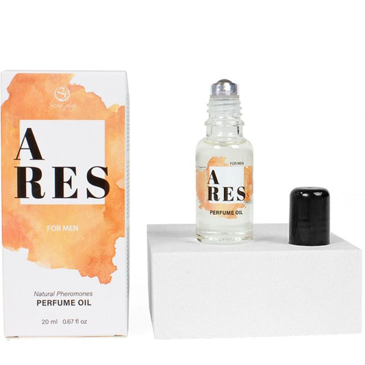 SECRETPLAY - ARES PARFUM NATUREL PHÉROMONES EN HUILE POUR HOMME 20 ML - Sensualia