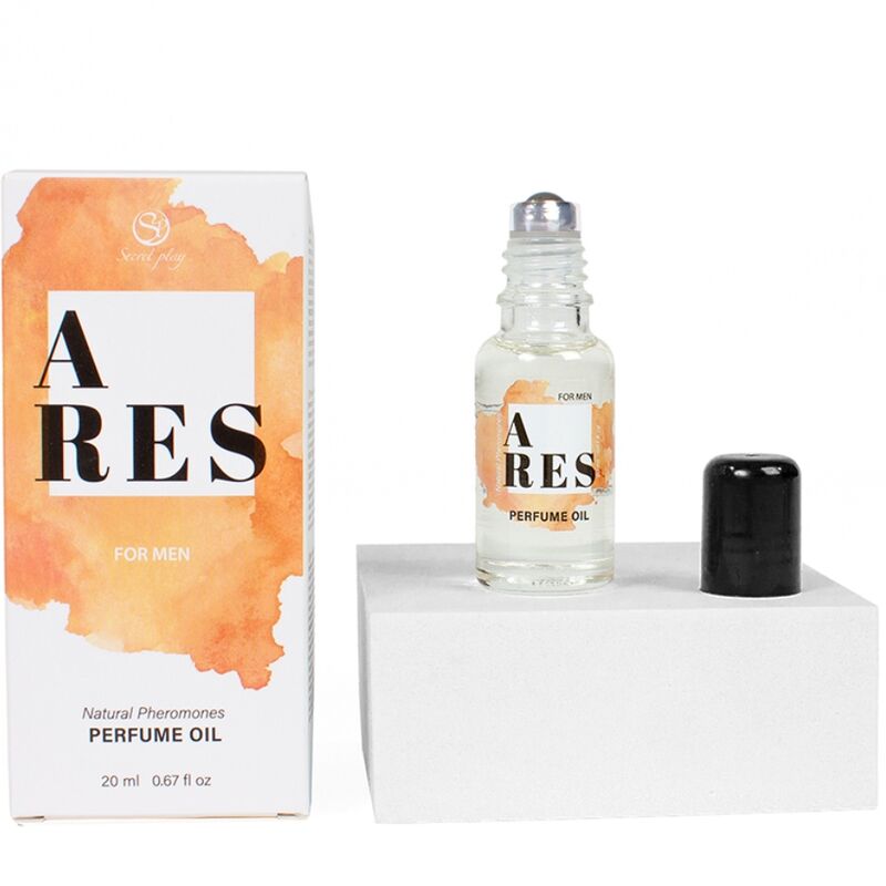 SECRETPLAY - ARES PARFUM NATUREL PHÉROMONES EN HUILE POUR HOMME 20 ML - Sensualia