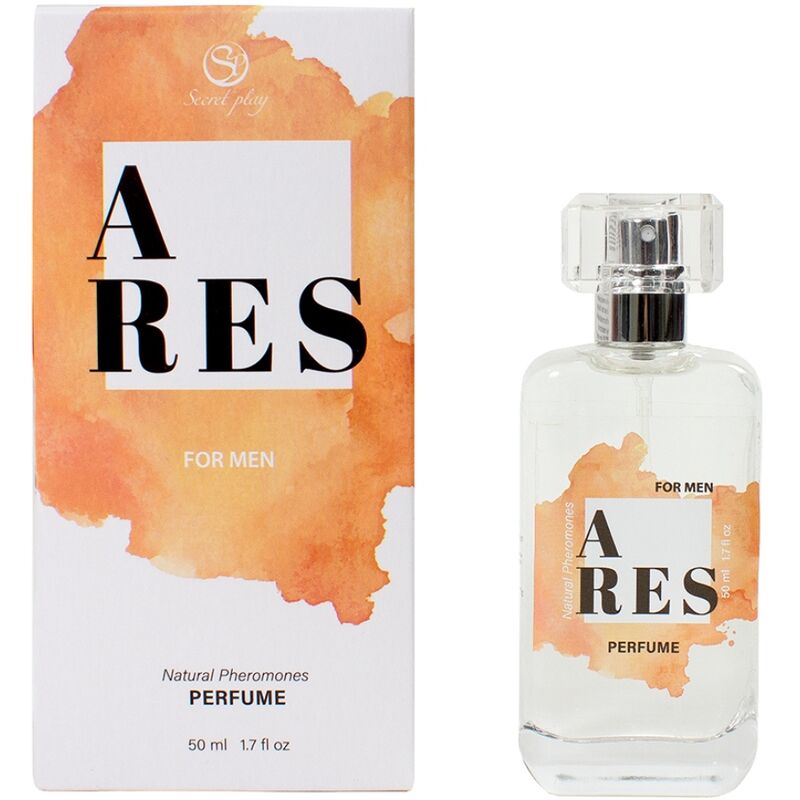 SECRETPLAY - ARES PARFUM NATUREL PHÉROMONES SPRAY POUR HOMME 50 ML - Sensualia