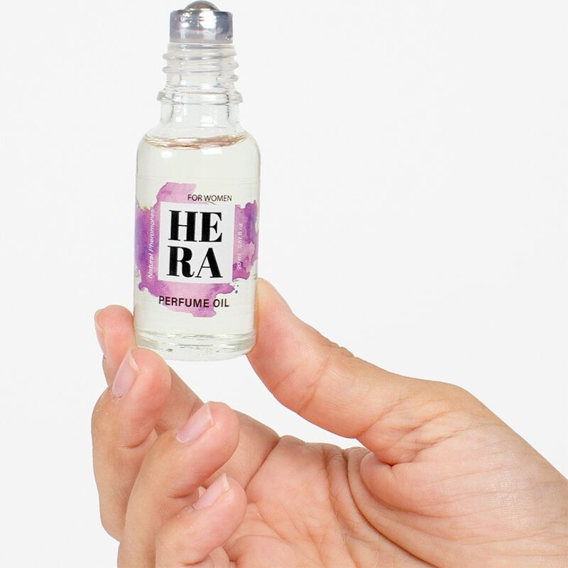 SECRETPLAY - HERA PARFUM NATUREL PHÉROMONES EN HUILE POUR FEMME 20 ML - Sensualia