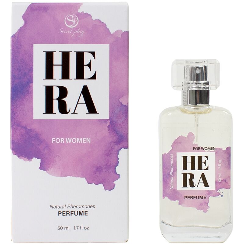 SECRETPLAY - HERA PARFUM NATUREL PHÉROMONES SPRAY POUR FEMME 50 ML - Sensualia