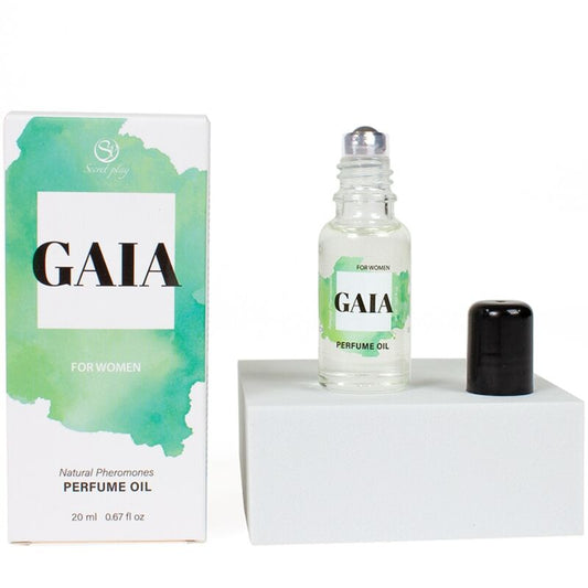 SECRETPLAY - GAIA PARFUM NATUREL PHÉROMONES EN HUILE POUR FEMME 20 ML - Sensualia