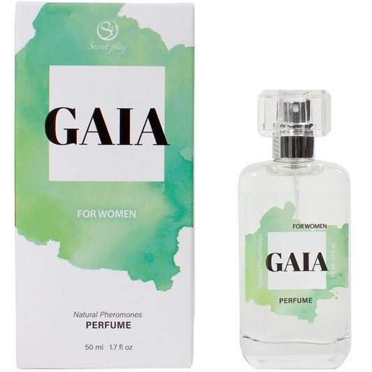 SECRETPLAY - GAIA PARFUM NATUREL PHÉROMONES SPRAY POUR FEMME 50 ML - Sensualia